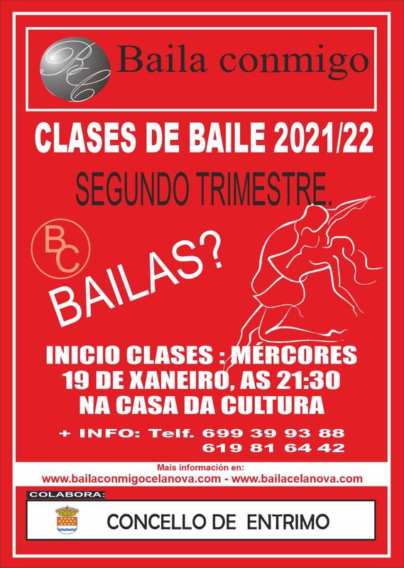 CLASES DE BAILE EN ENTRIMO